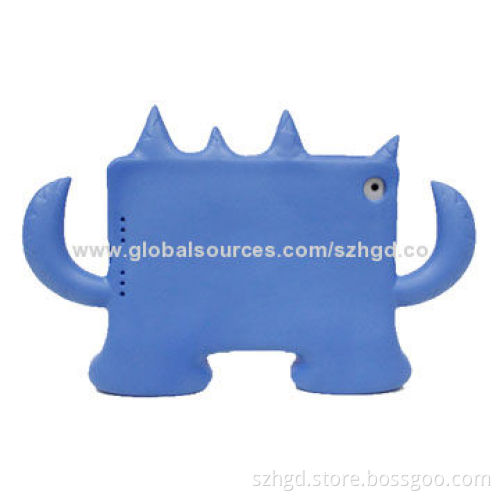 Silicone cover for Apple iPad mini, super cute design, shock-resistant, safe for kids